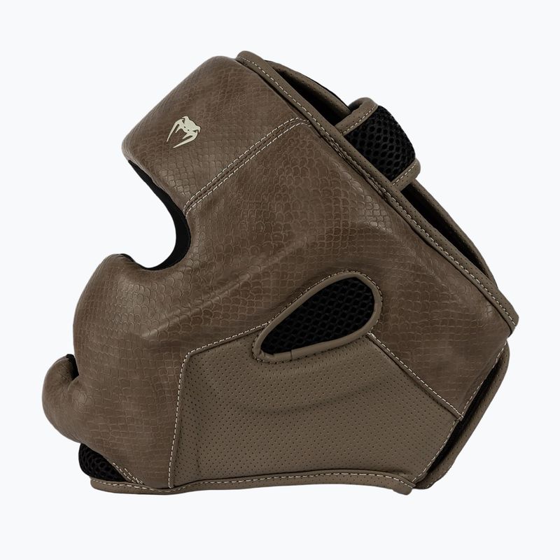 Kask bokserski Venum Impact Evo Scales Headgear brown 4