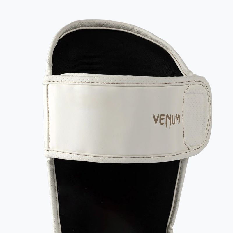 Ochraniacze do piszczeli i stóp Venum Impact Evo Scales Shinguards ivory 4