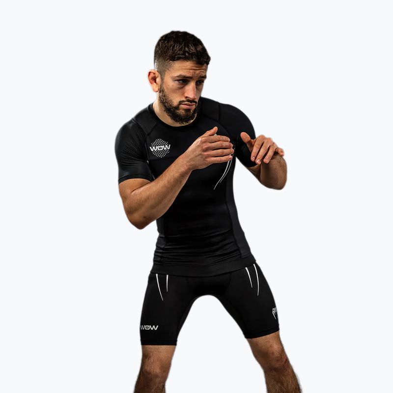Rashguard męski Venum X WOW FC black/silver grey 2