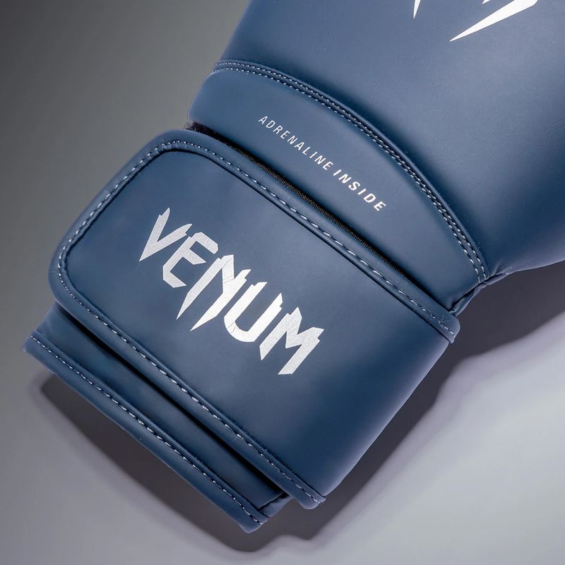 Rękawice bokserskie Venum Contender 1.5 midnight blue/ silver 4