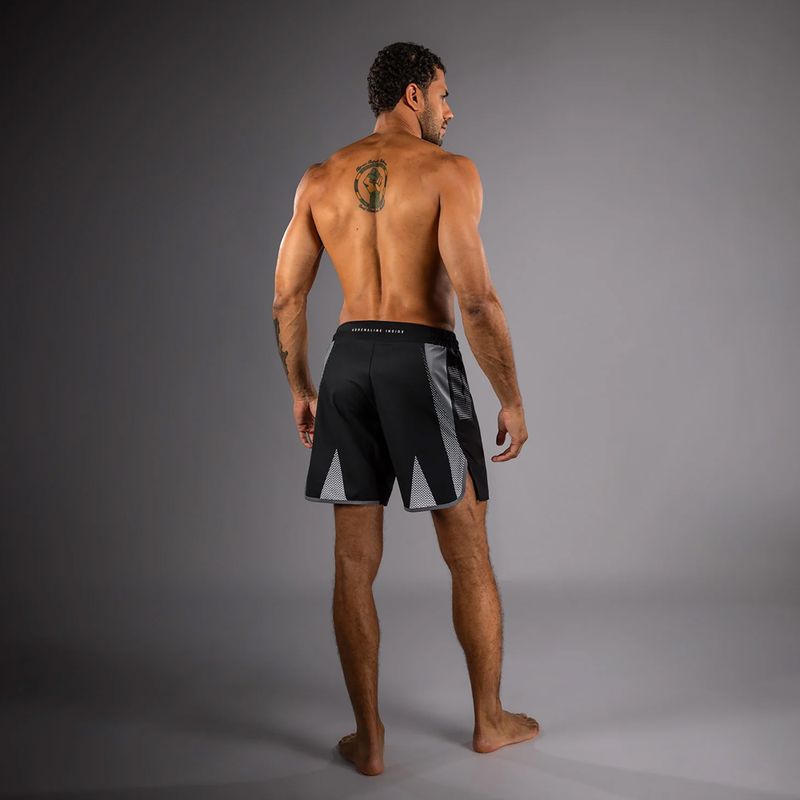 Spodenki treningowe męskie Venum Adrenaline Fight black/silver grey 3