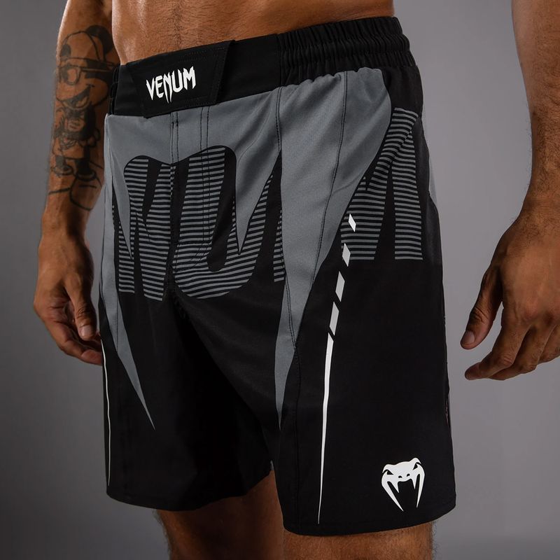 Spodenki treningowe męskie Venum Adrenaline Fight black/silver grey 5