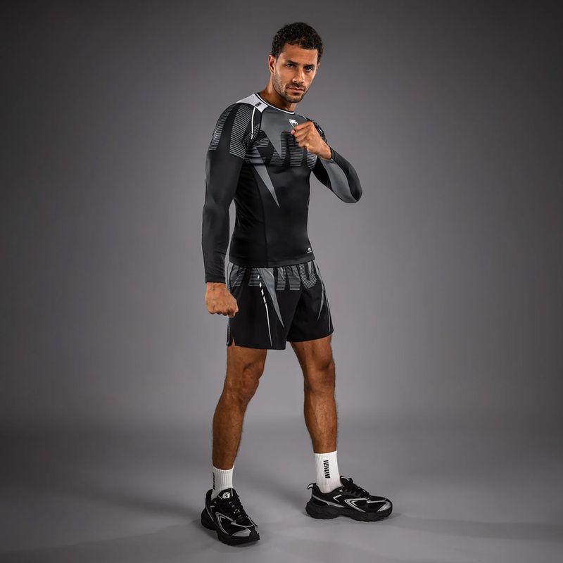 Rashguard longsleeve męski Venum Adrenaline Rashguard black/silver grey 2