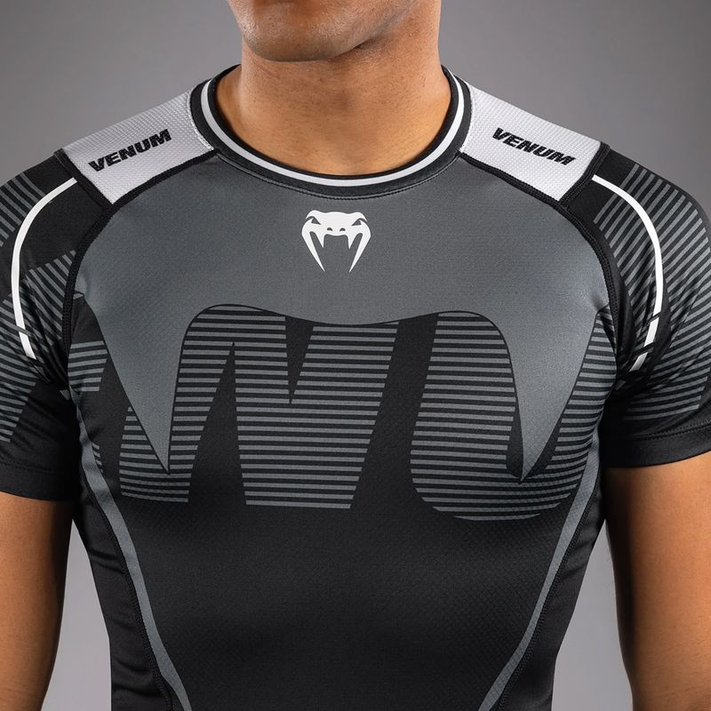 Rashguard męski Venum Adrenaline Rashguard black/silver grey 5