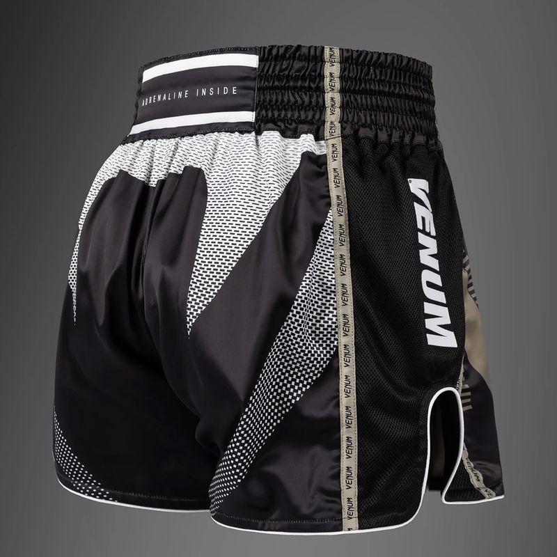 Spodenki treningowe męskie Venum Adrenaline Muay Thai black/sand 4