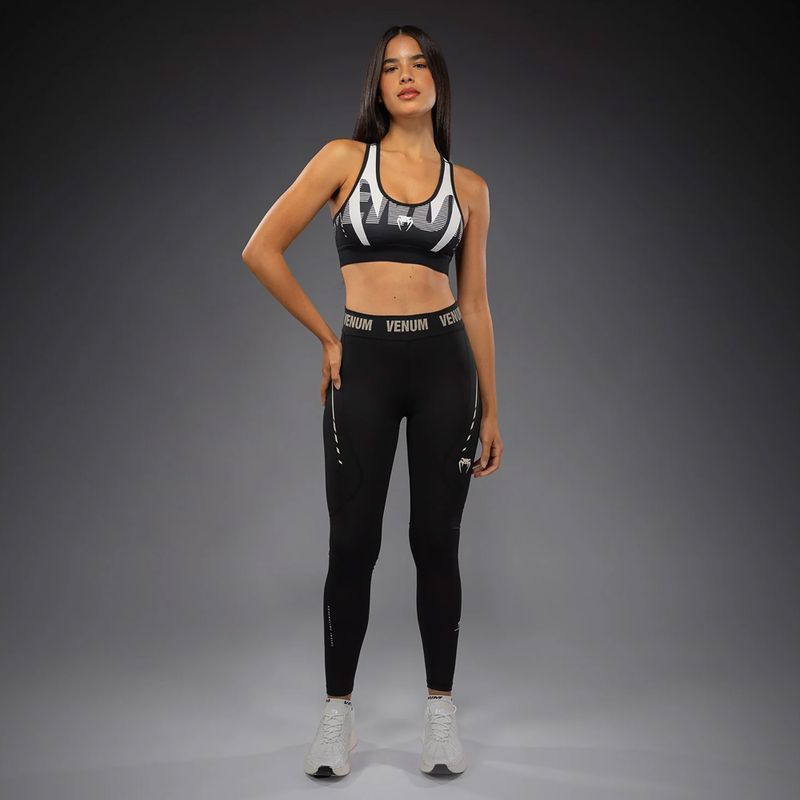 Legginsy treningowe damskie Venum Adrenaline black/ivory 2