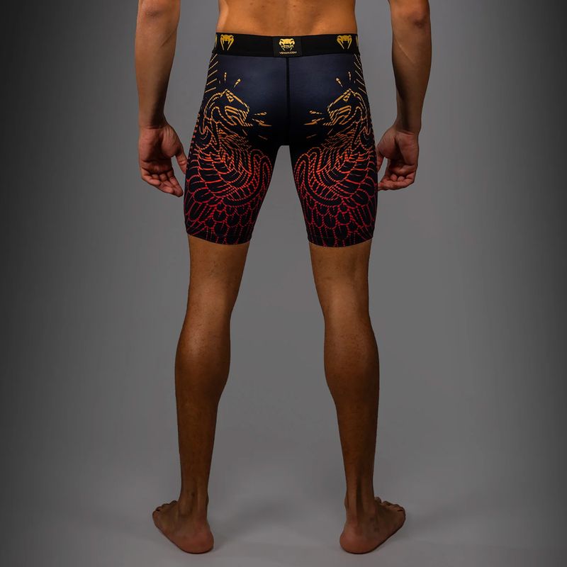 Spodenki treningowe męskie Venum Quetzal Fury Vale Tudo black/fury red/tangerine 3