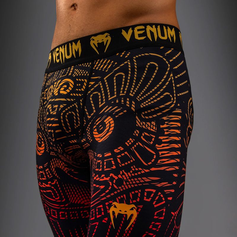 Spodenki treningowe męskie Venum Quetzal Fury Vale Tudo black/fury red/tangerine 4