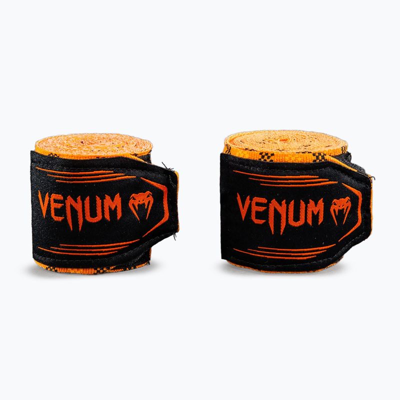 Bandaże bokserskie Venum Tartan Handwraps 450 cm pumpkin