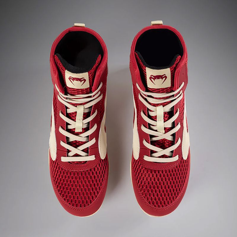 Buty bokserskie męskie Venum Contender Boxing ruby red/ivory 9