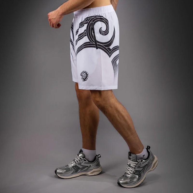 Spodenki treningowe męskie Venum x Mike Tyson Tiger Training optical white/deep black 4