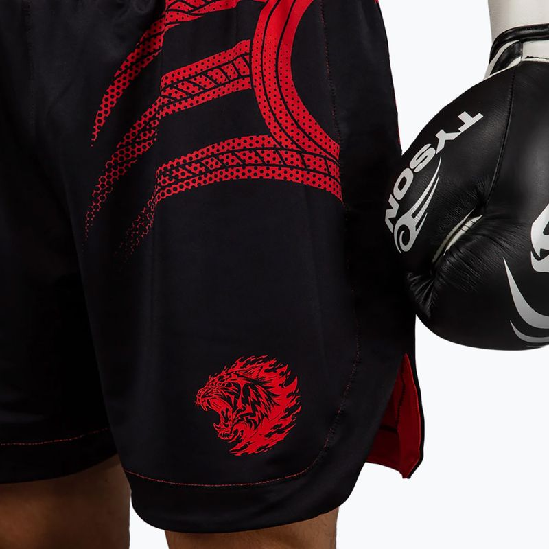 Spodenki treningowe męskie Venum x Mike Tyson Tiger deep black/intense red 6