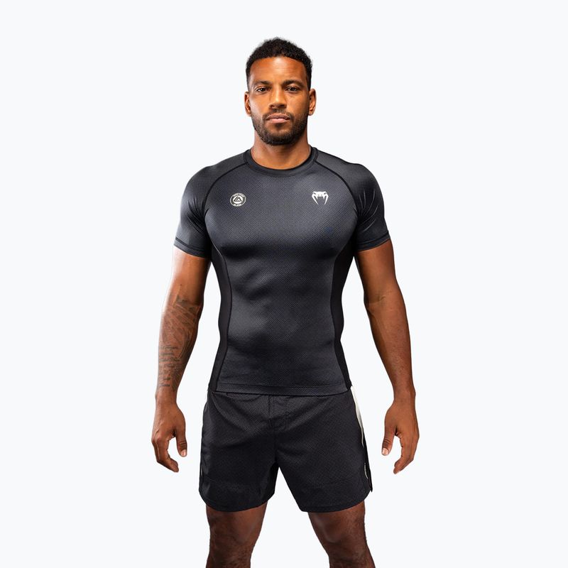 Rashguard męski Venum Roger Gracie Academy black