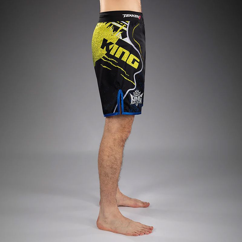 Spodenki treningowe męskie Venum x TEKKEN 8 King Fight black/yellow 4