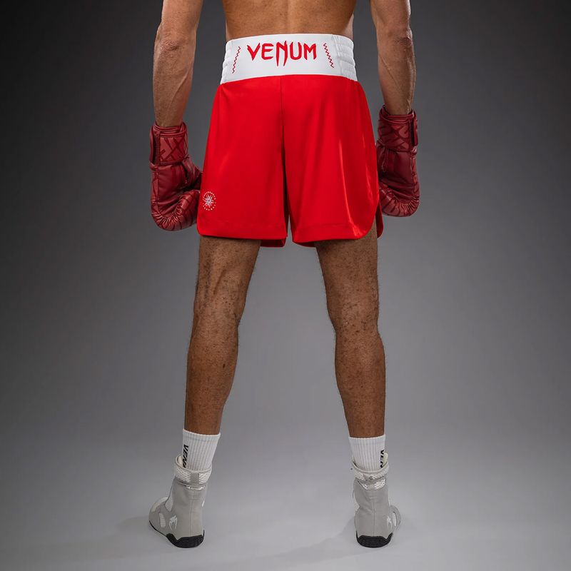 Spodenki treningowe męskie Venum Classic Boxing fire red 3
