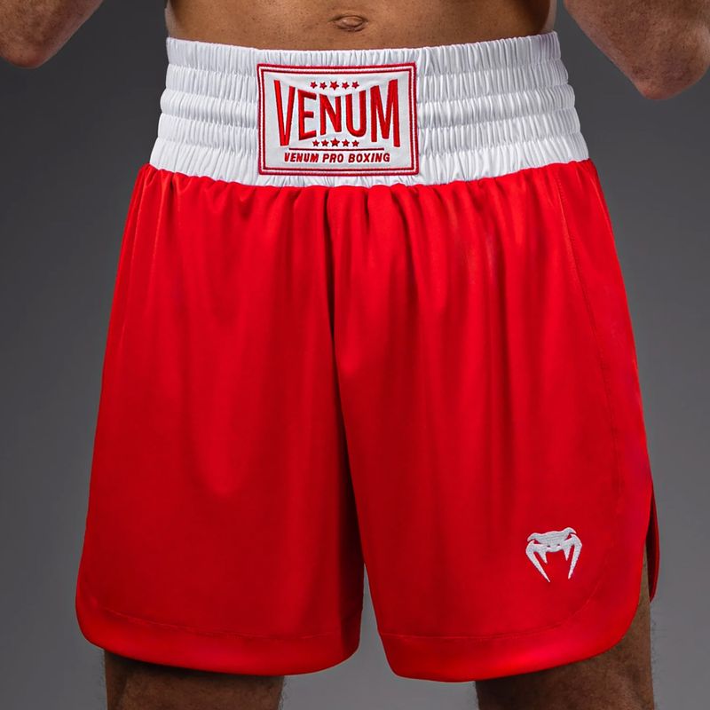 Spodenki treningowe męskie Venum Classic Boxing fire red 6