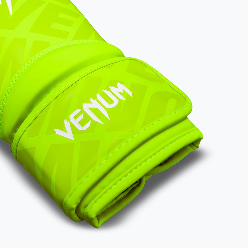Rękawice bokserskie Venum Contender 1.5 XT 3D Boxing neon yellow 4