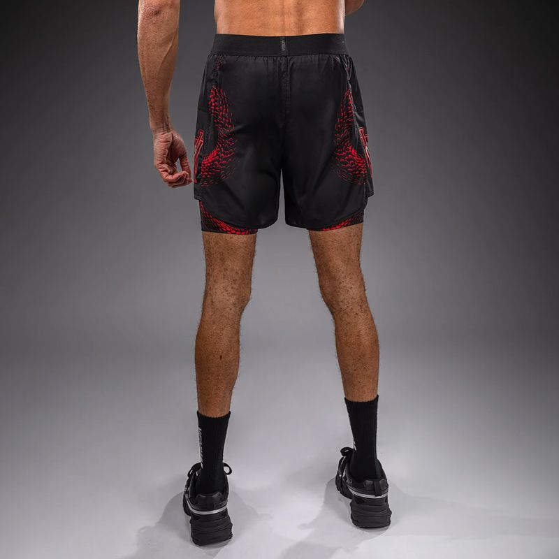 Spodenki treningowe męskie Venum Matupa Training black/red/silver 3