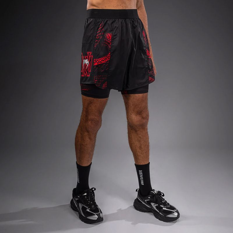 Spodenki treningowe męskie Venum Matupa Training black/red/silver 4