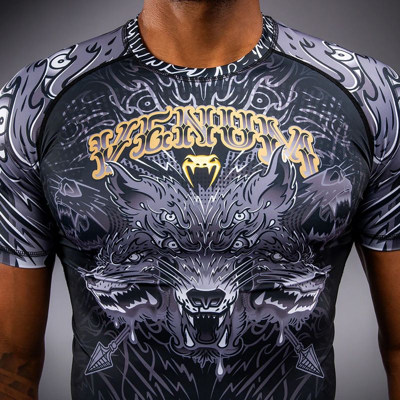 Roshguard męski Venum Wolf Atak black/grey 4