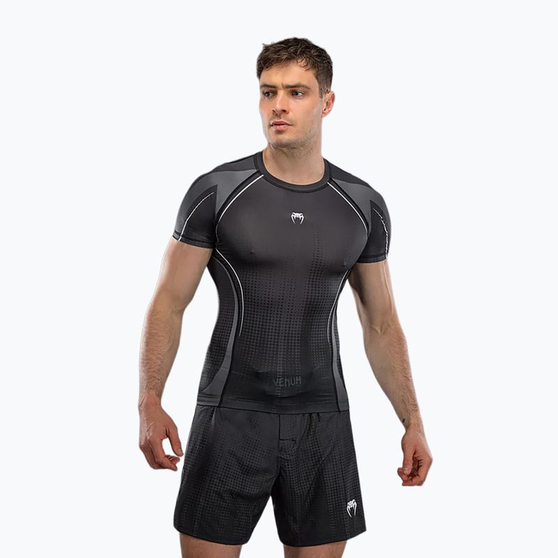 Rashguard męski Venum Stealth Rashguard black/white