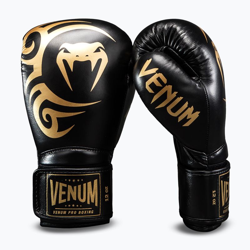 Rękawice bokserskie Venum Giant 2.0 Mike Tyson Pro Boxing black/gold