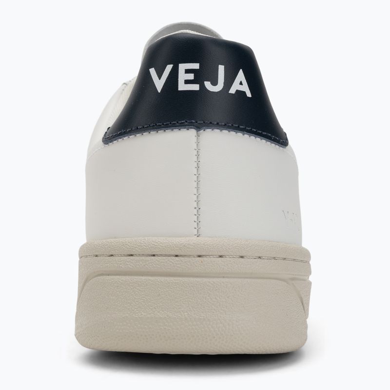 Buty męskie VEJA V-12 Leather white/marsala/nautico 6