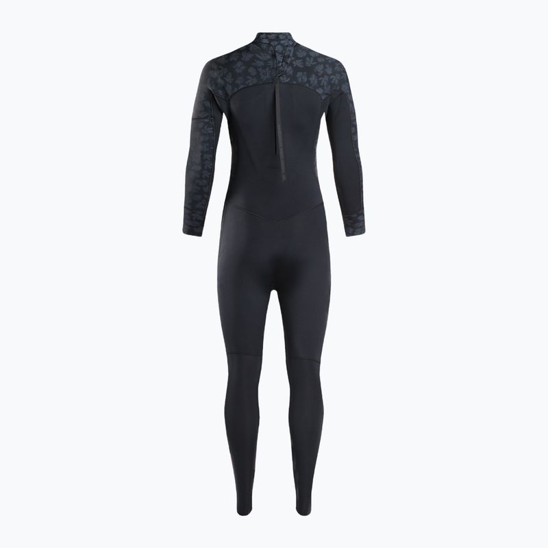 Pianka do pływania damska ROXY 3/2 mm Swell Series Back Zip GBS black 3