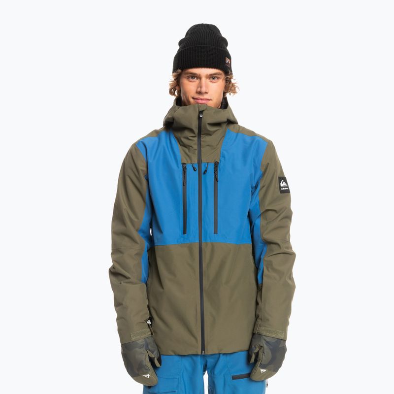 Kurtka snowboardowa męska Quiksilver Muldrow grape leaf 17