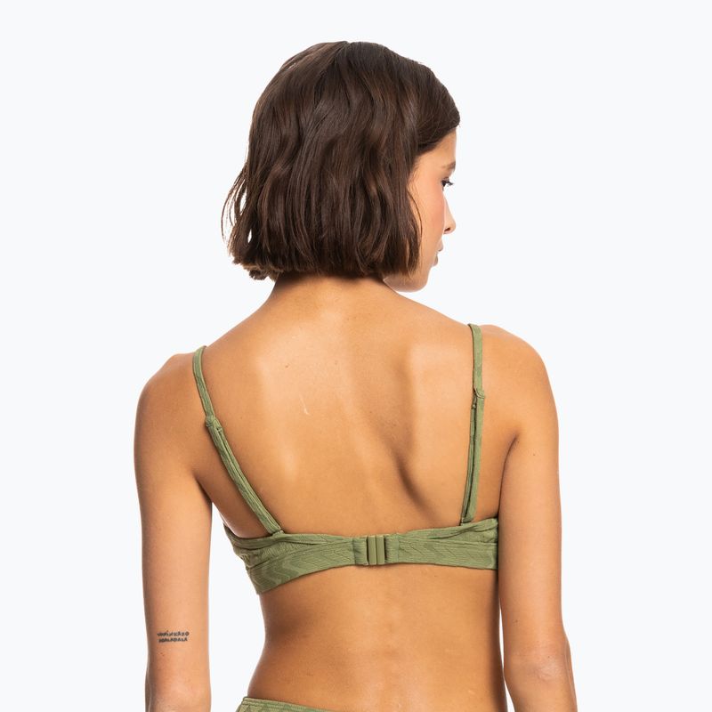 Góra od stroju kąpielowego ROXY Current Coolness Bralette loden green 6