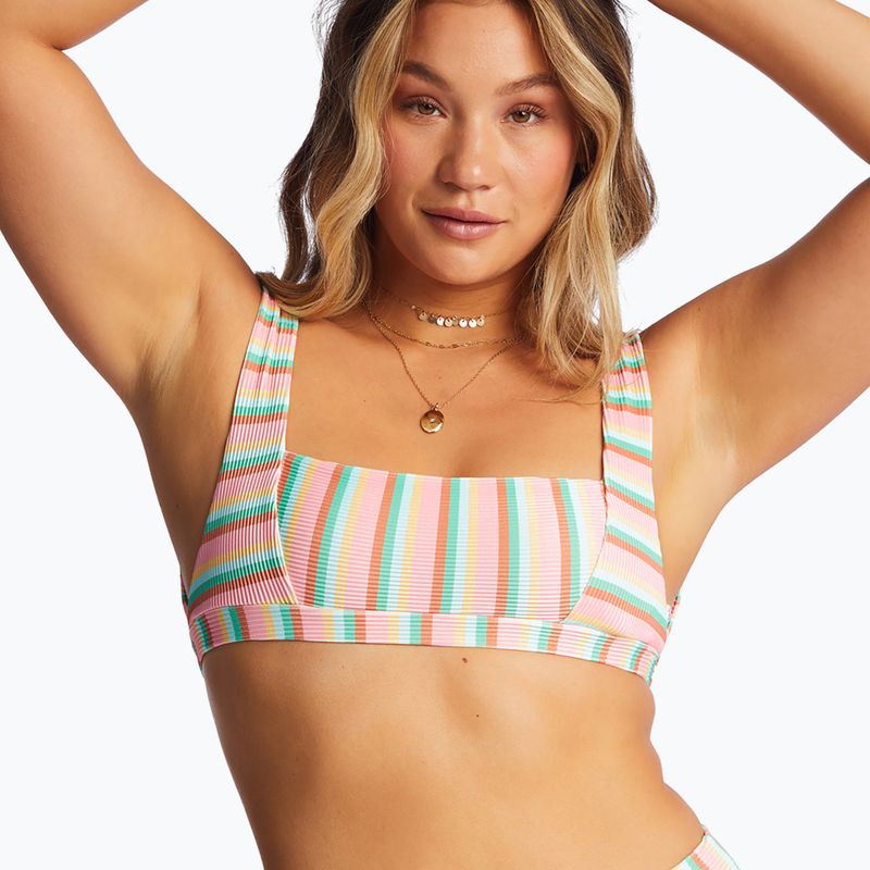 Góra od stroju kąpielowego Billabong Island Glow Tanlines Tank multicolor 4
