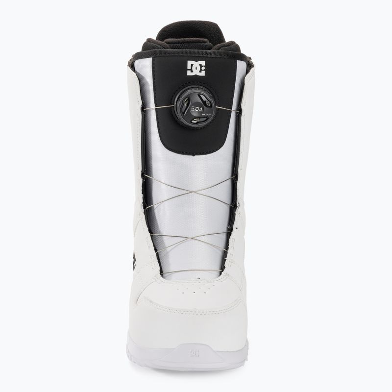 Buty snowboardowe damskie DC Phase Boa W white/black print 3