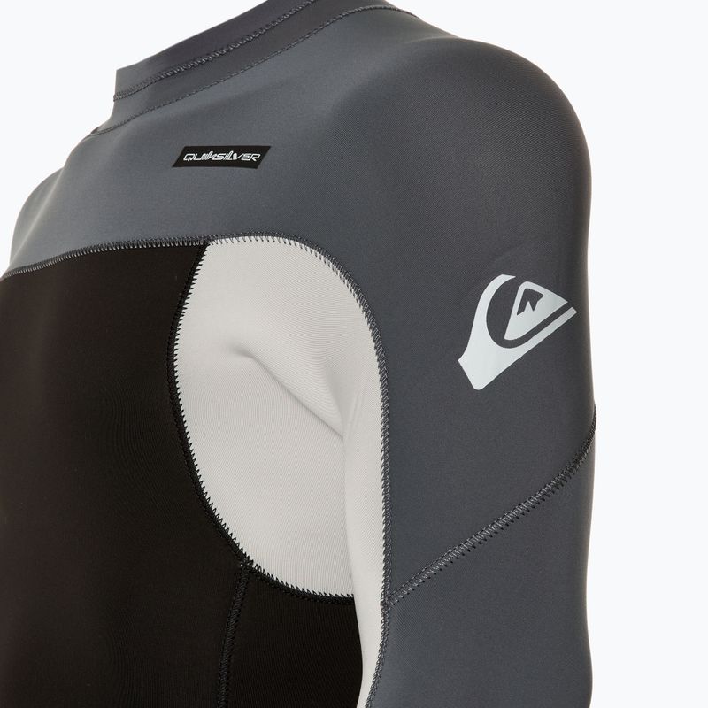 Pianka do pływania męska Quiksilver Everyday Sessions 4/3 mm Back Zip black/ash 5
