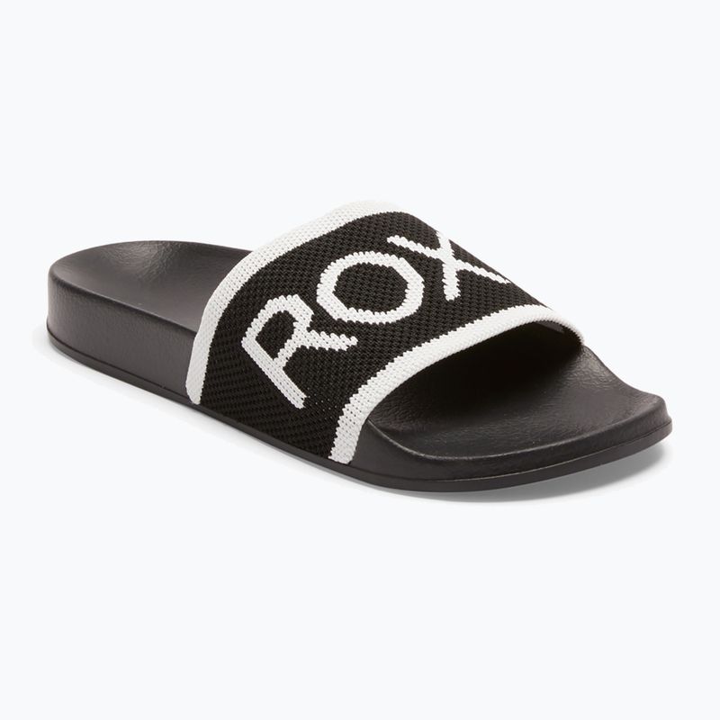 Klapki damskie ROXY Slippy Knit black 8