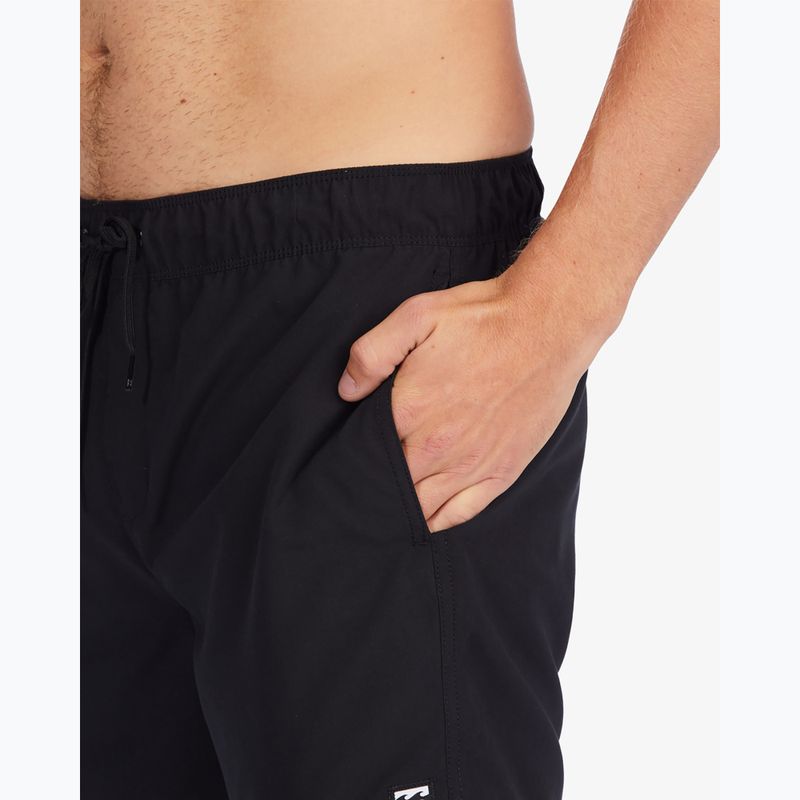 Szorty kąpielowe męskie Billabong All Day Layback black 5
