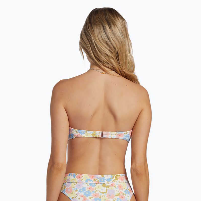 Góra od stroju kąpielowego Billabong Dream Chaser Tanlines Bandeau multicolor 2