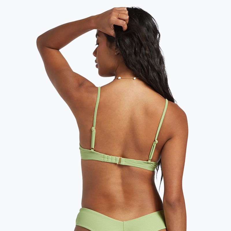 Góra od stroju kąpielowego Billabong Tanlines Reese Underwire palm green 3