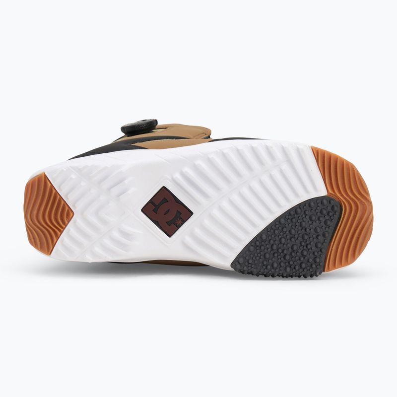 Buty snowboardowe damskie DC brown/green/black 4