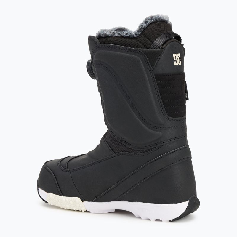 Buty snowboardowe damskie DC Mora black/white 2