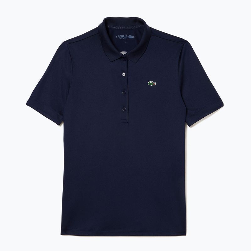 Koszulka polo damska Lacoste PF5179 navy blue/white 5