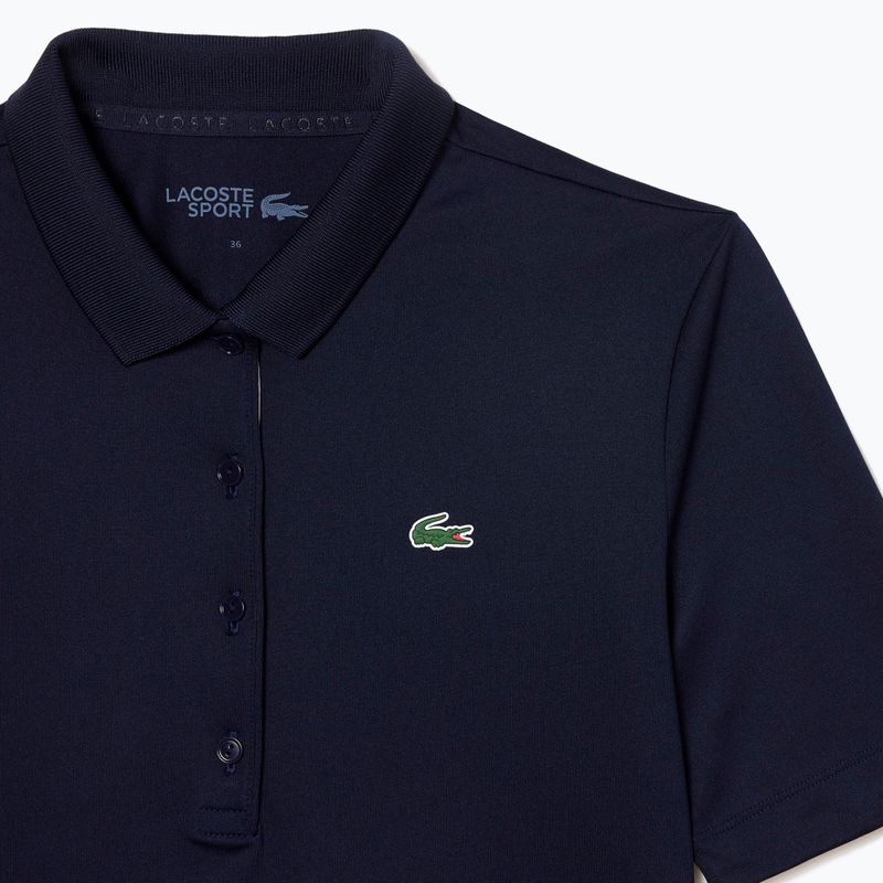 Koszulka polo damska Lacoste PF5179 navy blue/white 7