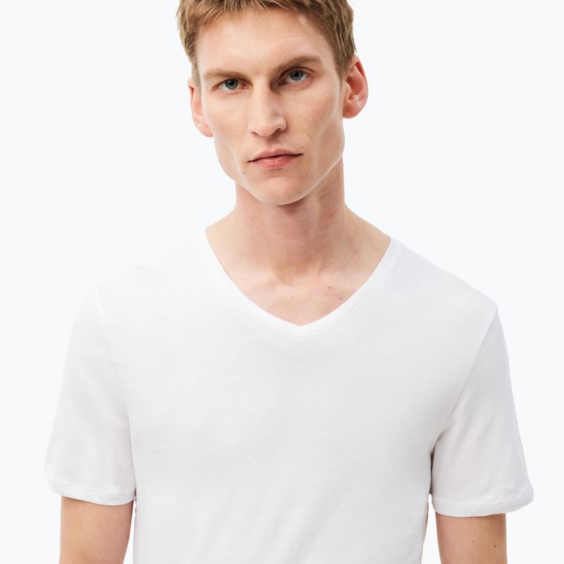 Koszulka męska Lacoste TH3374 3-pak white 5