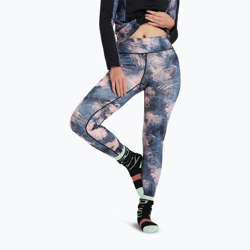 Spodnie termoaktywne damskie ROXY Daybreak Brushed Pants wild wind darknight