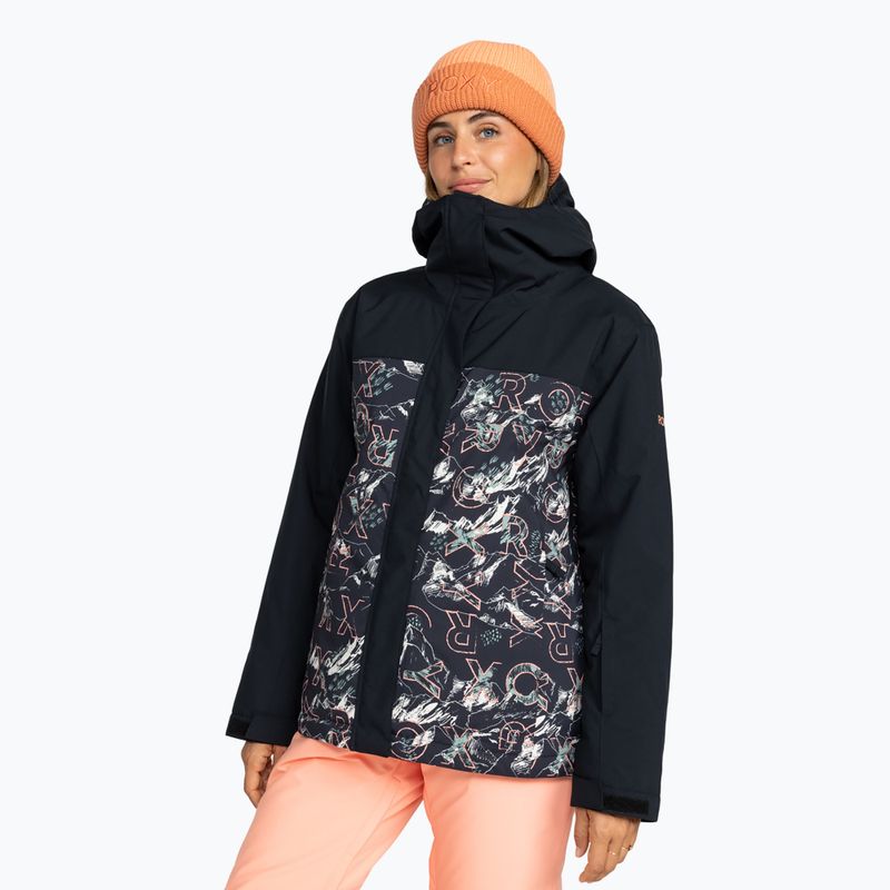 Kurtka snowboardowa damska ROXY Galaxy true black roxy roxy summit
