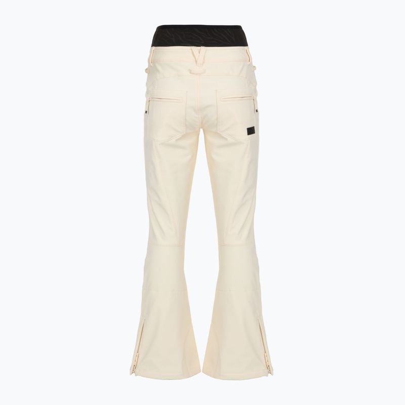 Spodnie snowboardowe damskie ROXY Rising High buttercream 8