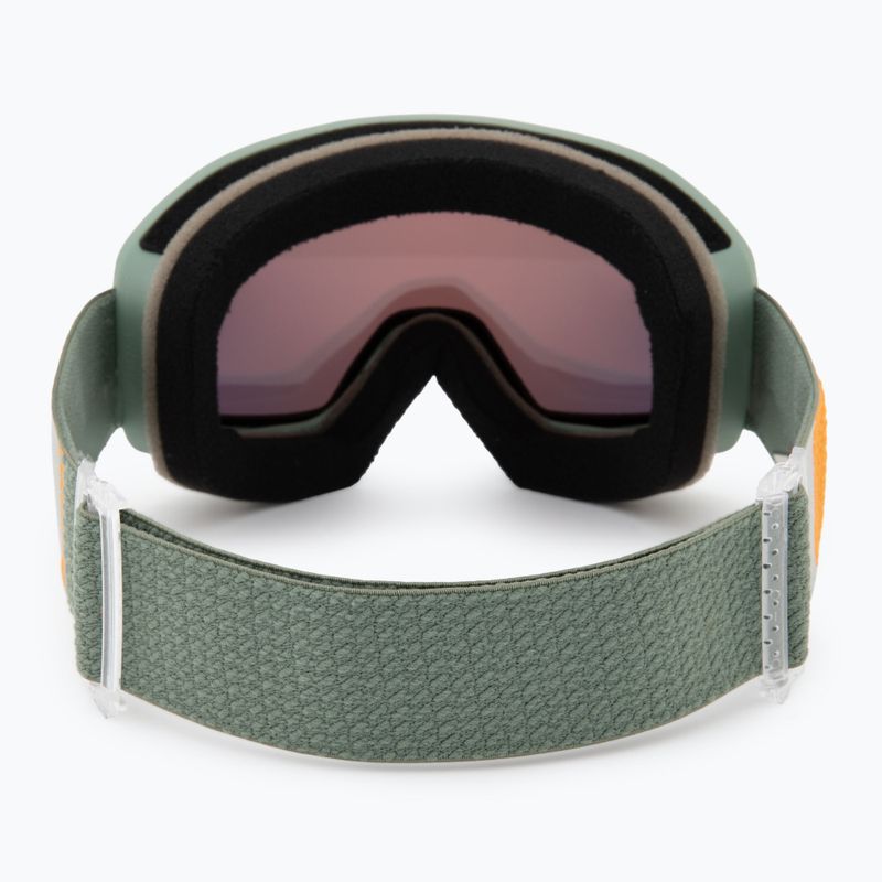 Gogle snowboardowe męskie Quiksilver Harper sea spray/red ml 2