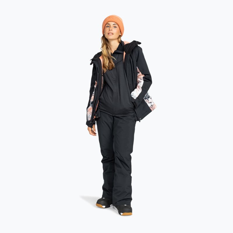 Kurtka snowboardowa damska ROXY Galaxy peach pink big dreamy picture 2