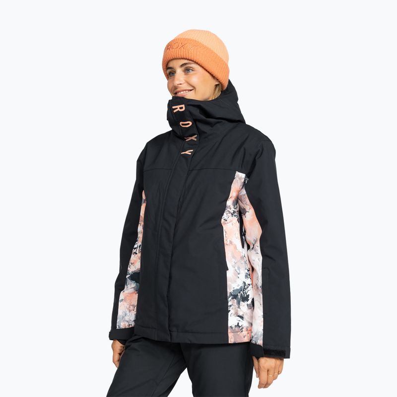 Kurtka snowboardowa damska ROXY Galaxy peach pink big dreamy picture 4