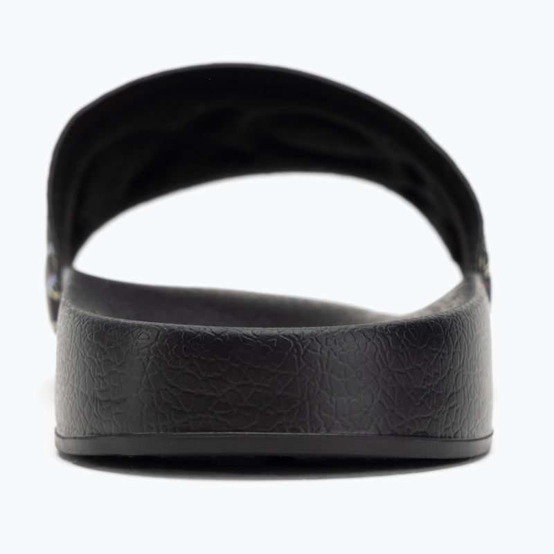 Klapki damskie ROXY Slippy II black multi camo 6