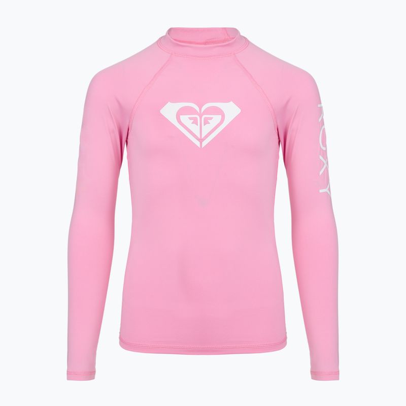 Longsleeve do pływania dziecięcy ROXY Whole Hearted UPF 50 lilac chiffon